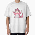 Bocchi The Rock! Bocchi Reaction Sticker: Godzilla Bocchi by YuePrints