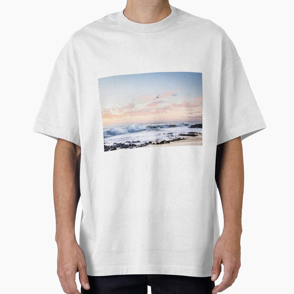 Calm sunset beach by Life Images by Jill