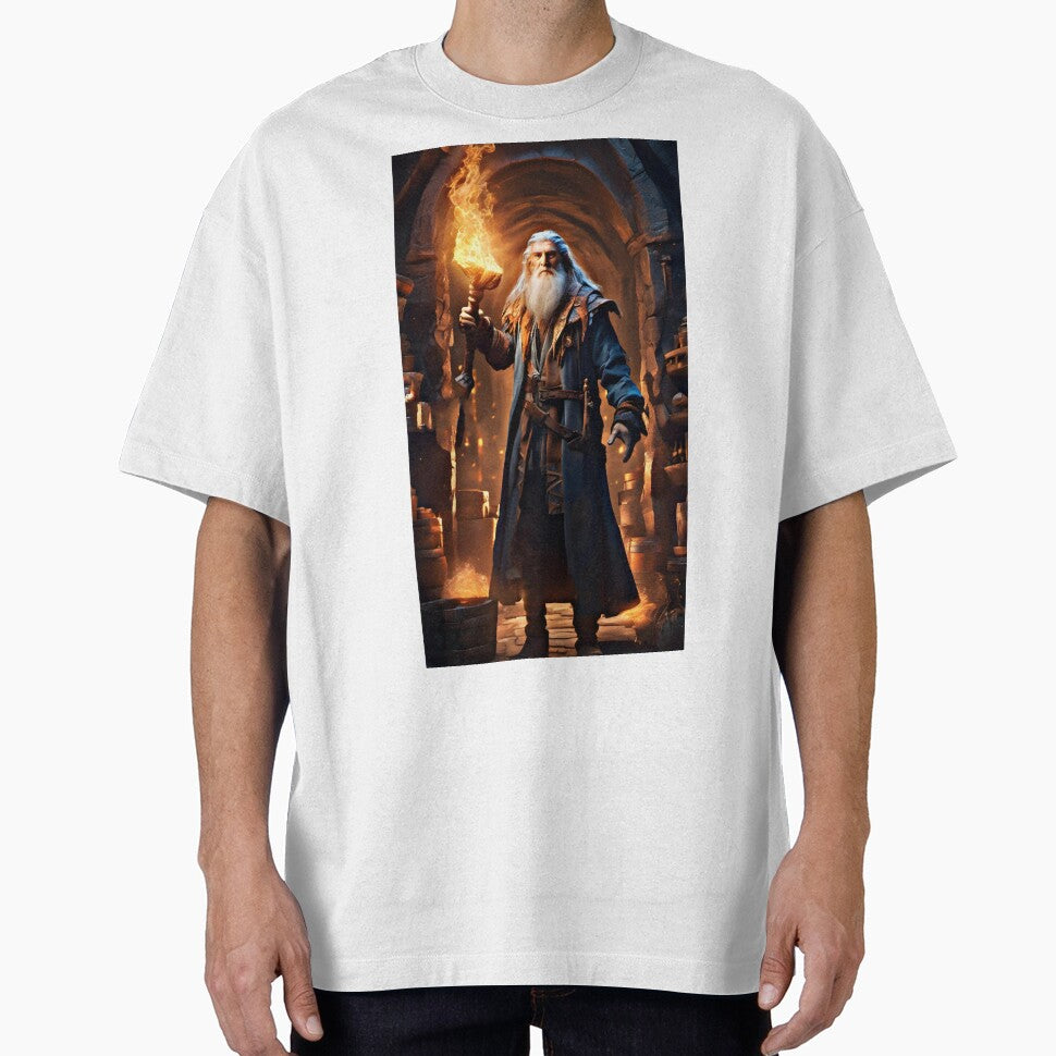 "Wizard of the Ages by MYTHIC PEEL STICKERS