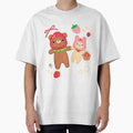 Kawaii Strawberry Bears Pair by starbunnykawaii