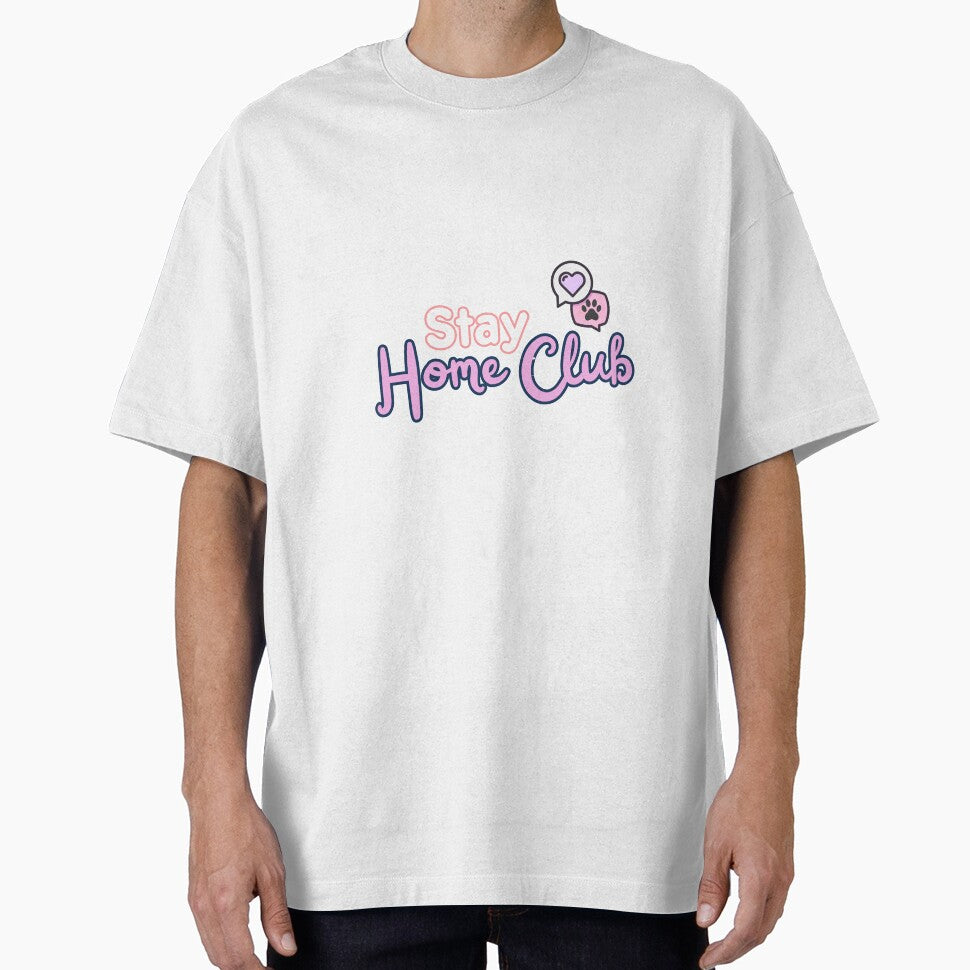 Stay Home Club | Funny Cat Lover Design by CuteVibesStudio
