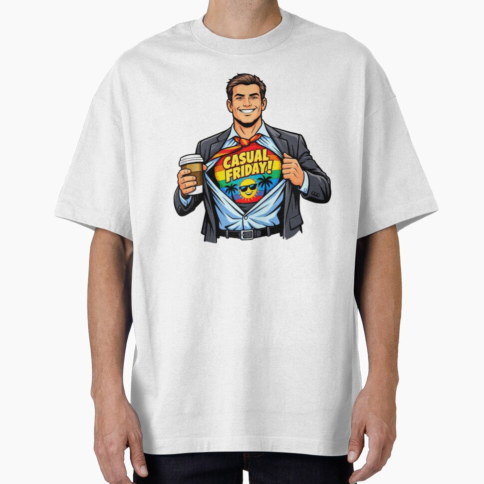 Casual Friday Hero – Comic Style Office Worker by MagicMicki
