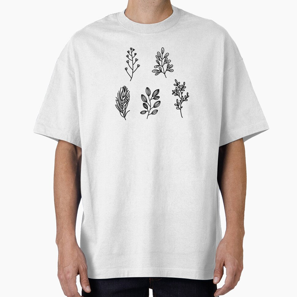 black and white plant sticker pack 1 by megan1007