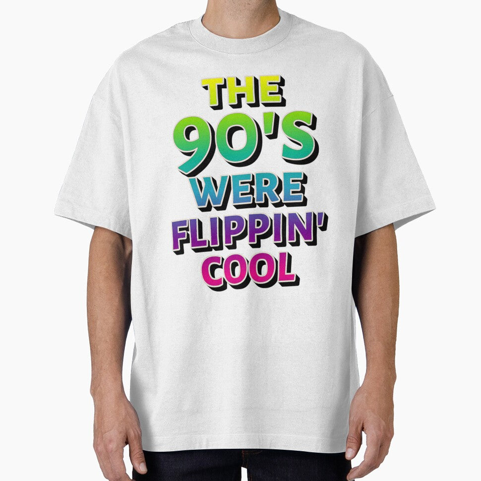 The 90'S Were Flippin' Cool Ombre Pastel Retro Style Design by KatelynnStammm