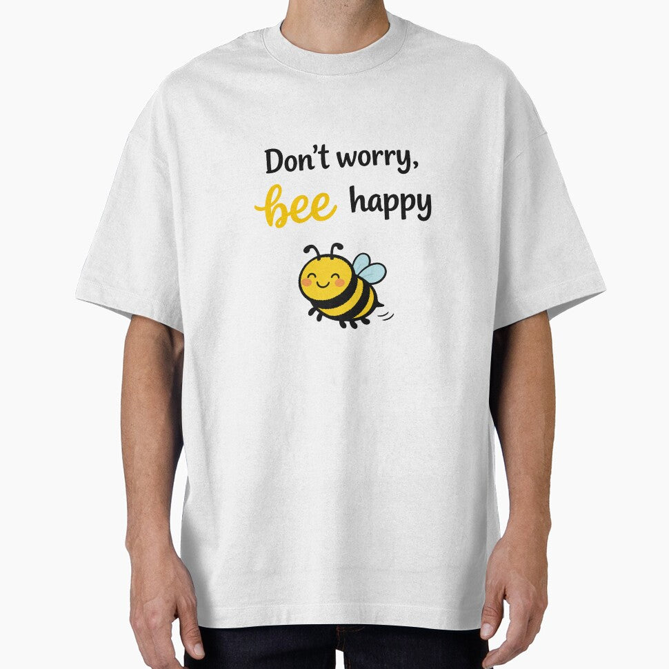 Don't Worry, Bee Happy! by lemurdesigns
