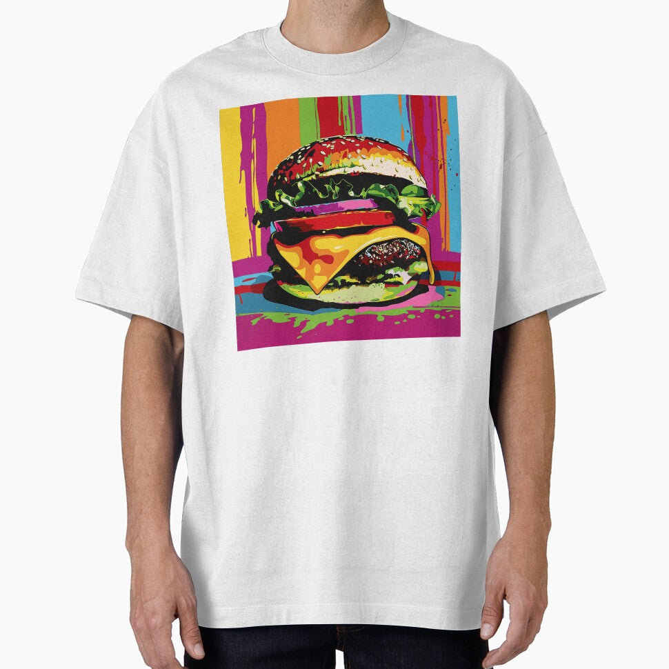Hamburger Pop Art 4 by AstroRisq