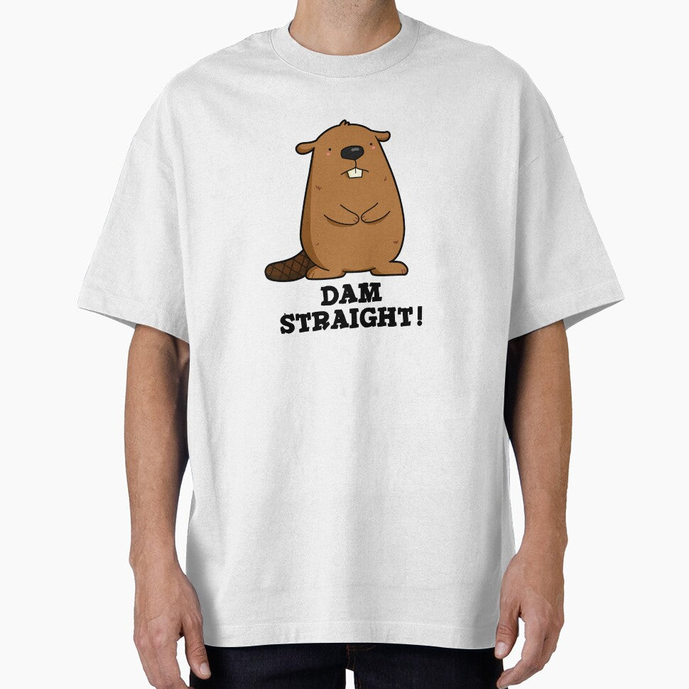 Dam Straight Cute Sassy Beaver Pun by punnybone