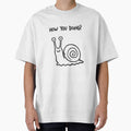 Friendly Snail Doodle - How you doing? by PickledjoArt