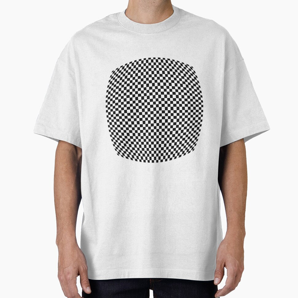 Skater Checker Hipster Circular Checkboard by JOHNACCO