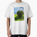 Nature Green Grass Tree Sky Clouds Italian Landscape by eleonoraingrid