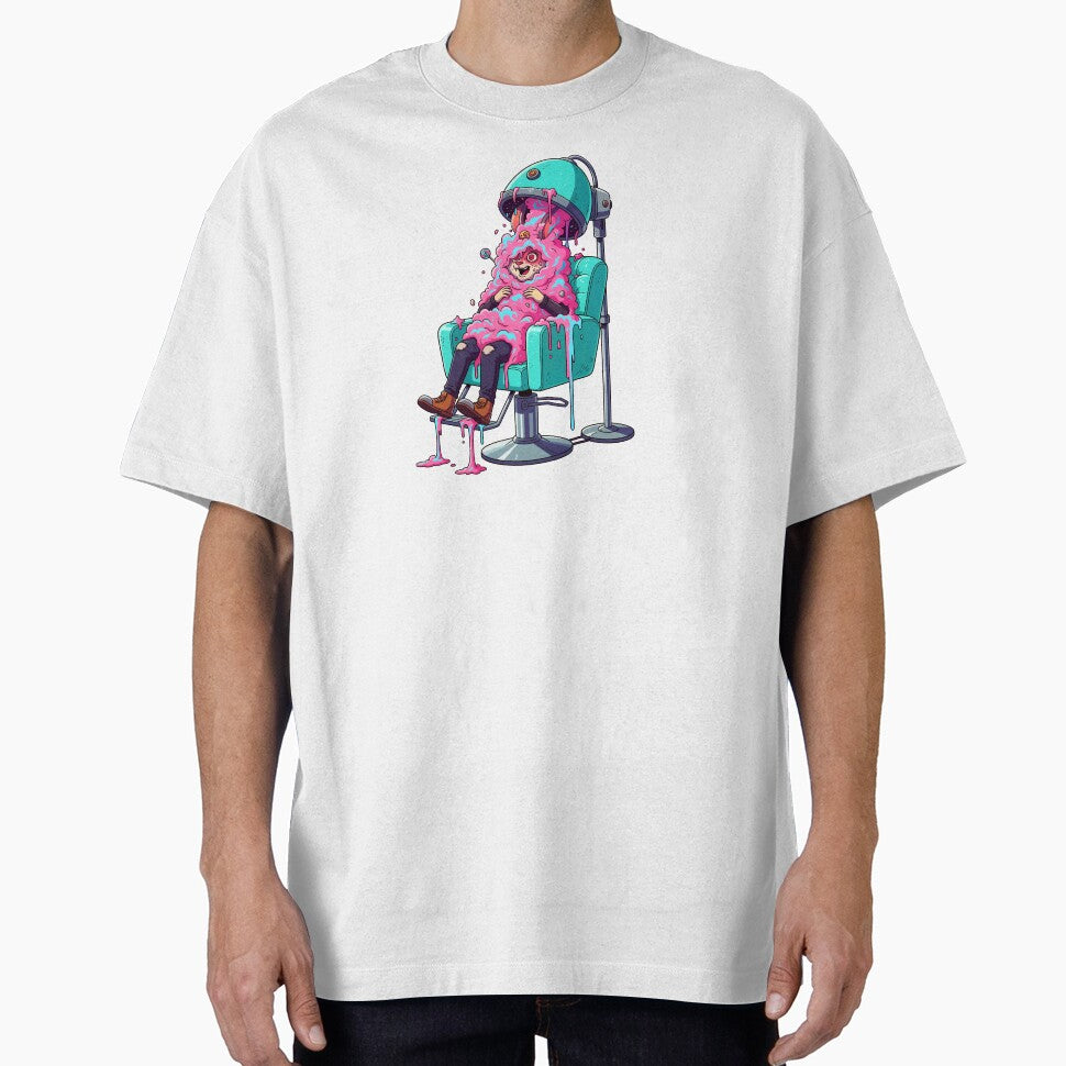 Cotton Candy Melt Rabbit - Bubblegum Psychedelic Kawaii Grunge by Rebel-Candy