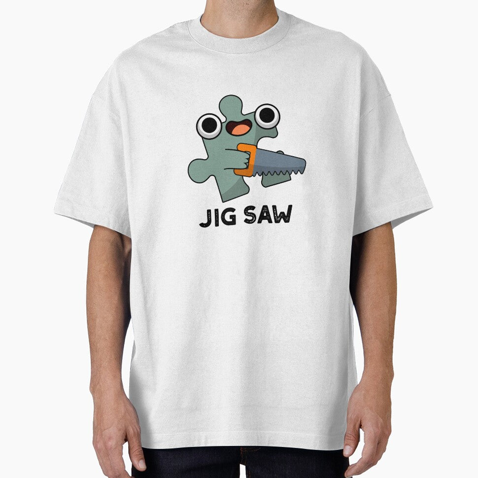 Jig Saw Cute Jigsaw Tool Pun by punnybone
