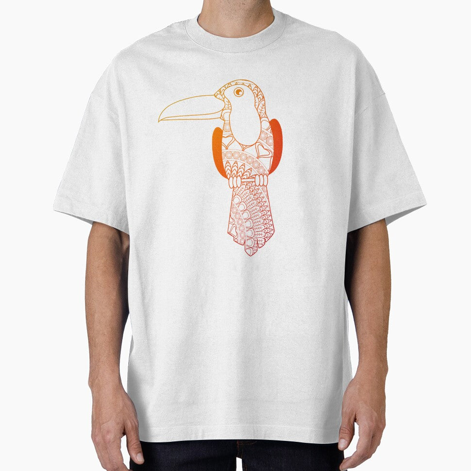 Mandala Toucan | yoga top by PetrKad