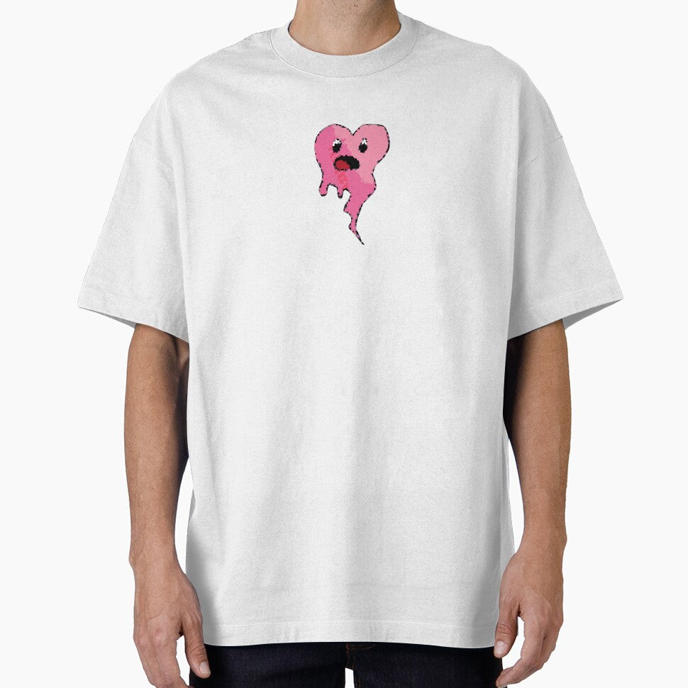 Valentines day pixelated pink heart by Coffeemerc117