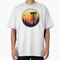 Vintage Disc Golf Sunset Silhouette by SholoStudio