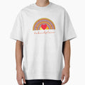 Be kind plain Love Rainbow Gold by DIYArtprinting