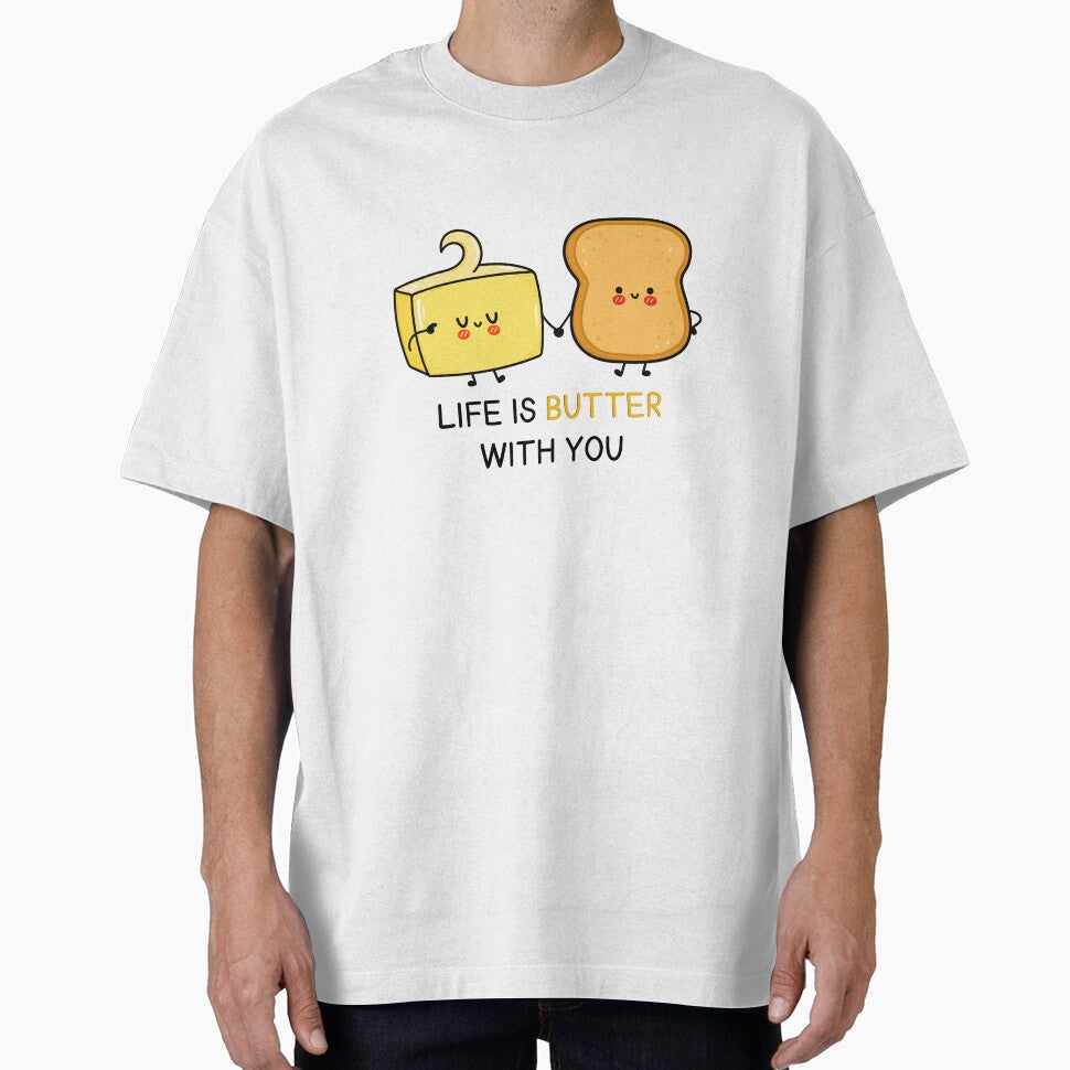 Funny pun - Life is butter with you by PurpleWay
