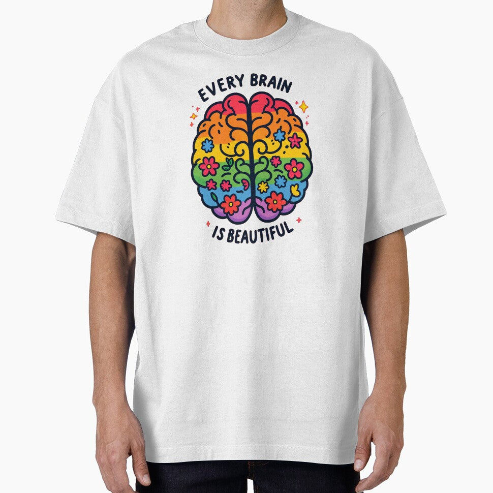 Every brain is beautiful by Vkinsify