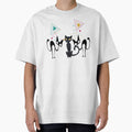 Mid Century Modern Cat Shirt | Atomic Feline Design by WavesOnOcéano