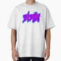 MISFIT – purple-pink graffiti with neon effect | Urban Street Art Style by Bezok