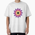bright colorful graphic flower (Yellow, pink, black, purple) by Ati-Ipsa