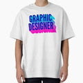 Graphic Designer With Long Gradient Shadow by SVPOD