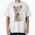 Adorable Baby Arctic Wolf for Cute Arctic Wolf lovers by LazyOwlStore