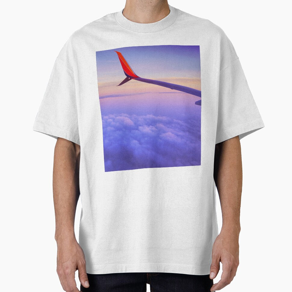 Purple Sunset Airplane Views by newburyboutique