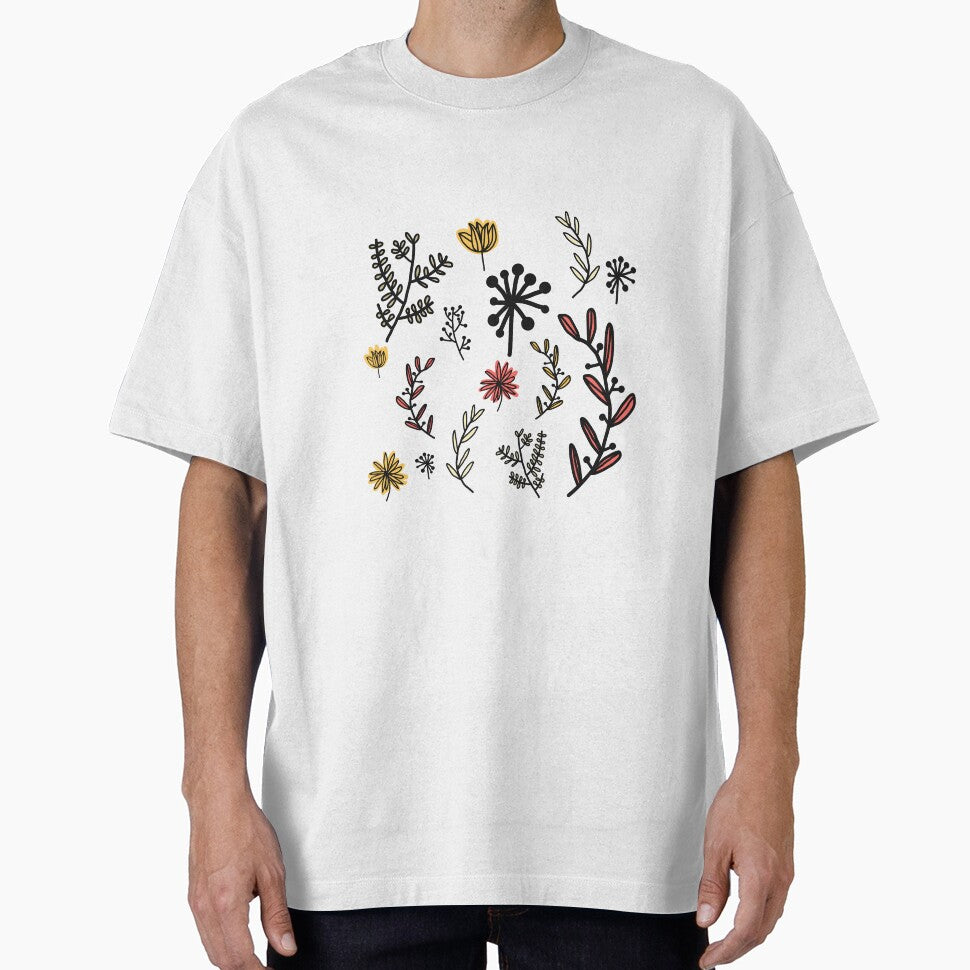 Flowers pattern nature minimalist handmade cool by Tropical Blood