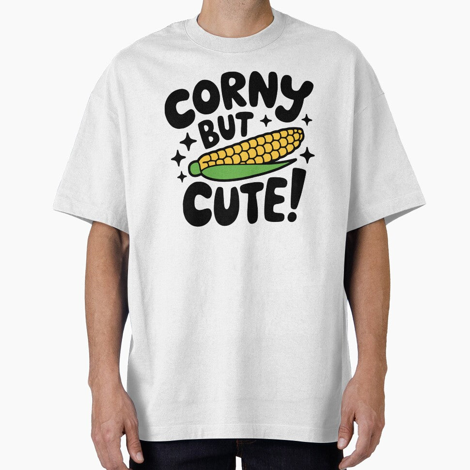 Corny But Cute! Cute Corn Pun by PMCreative