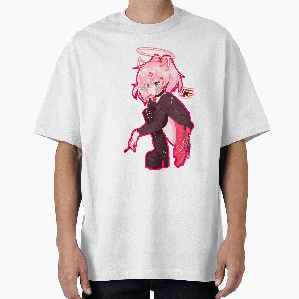 Pink E-Girl by Exiok
