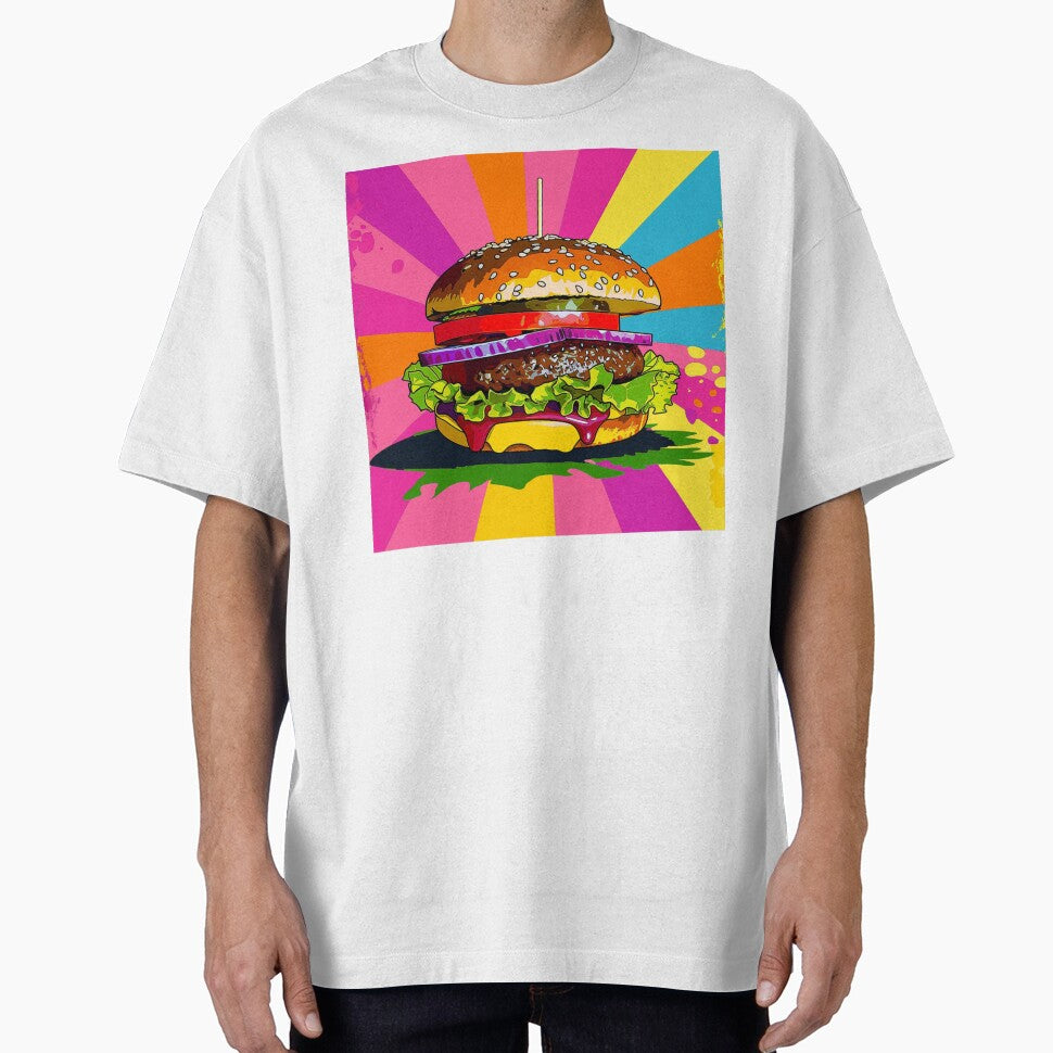 Hamburger Pop Art 6 by AstroRisq
