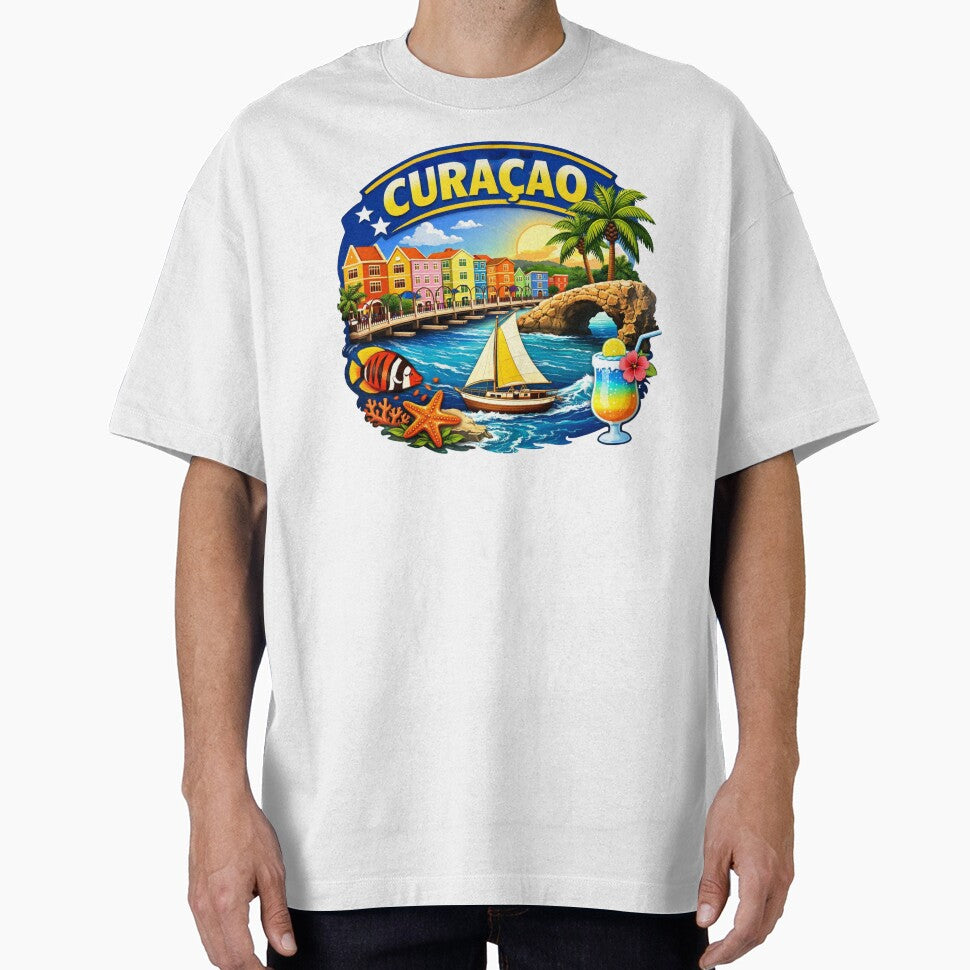 Curaçao Island by Myra365Art