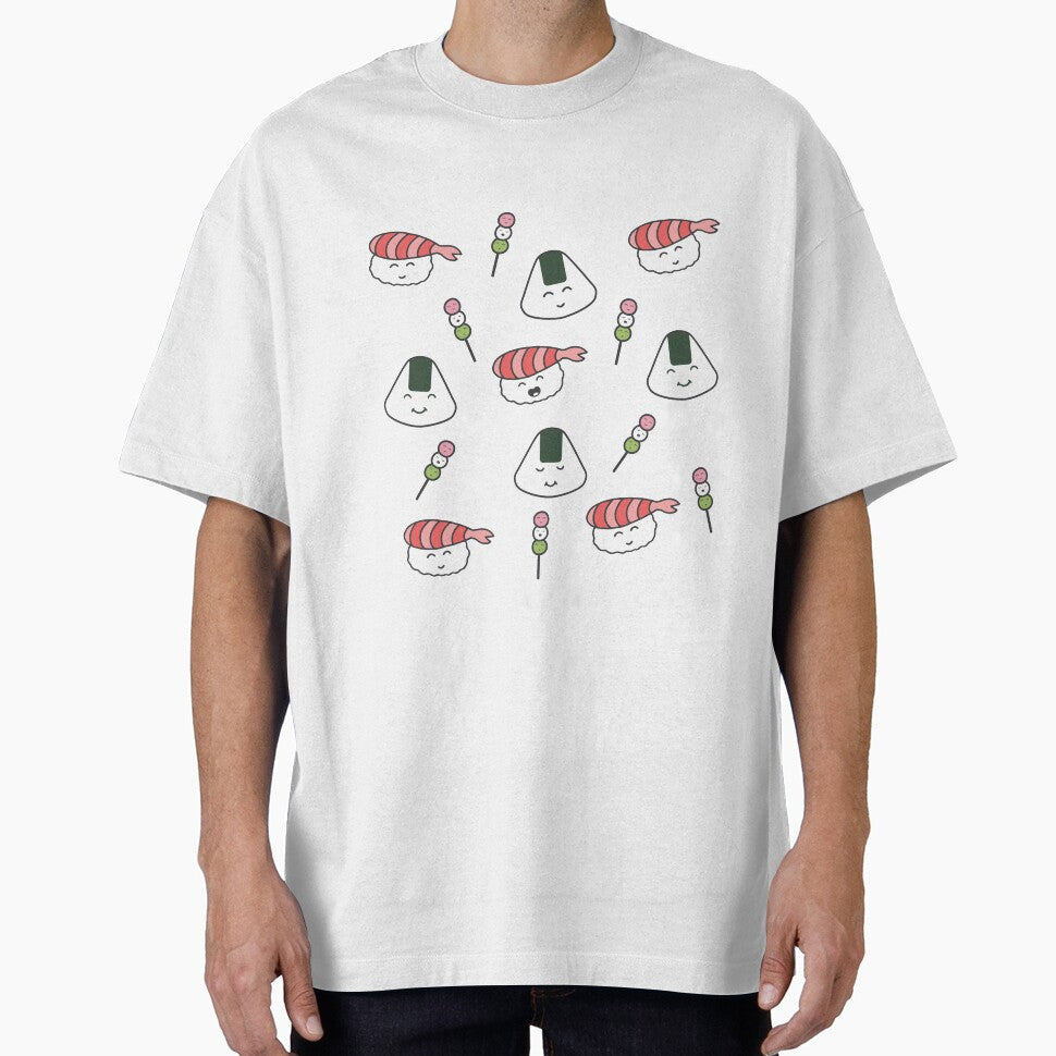 Kawaii Sushi Pattern by neopop