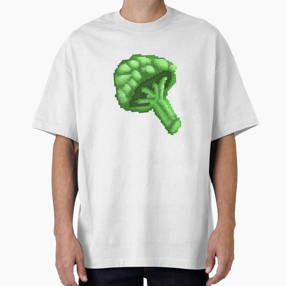 Pixel Art Broccoli by Percy Everett