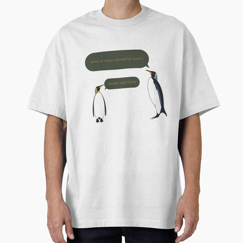 Penguin aunt-artica joke/pun by glooop