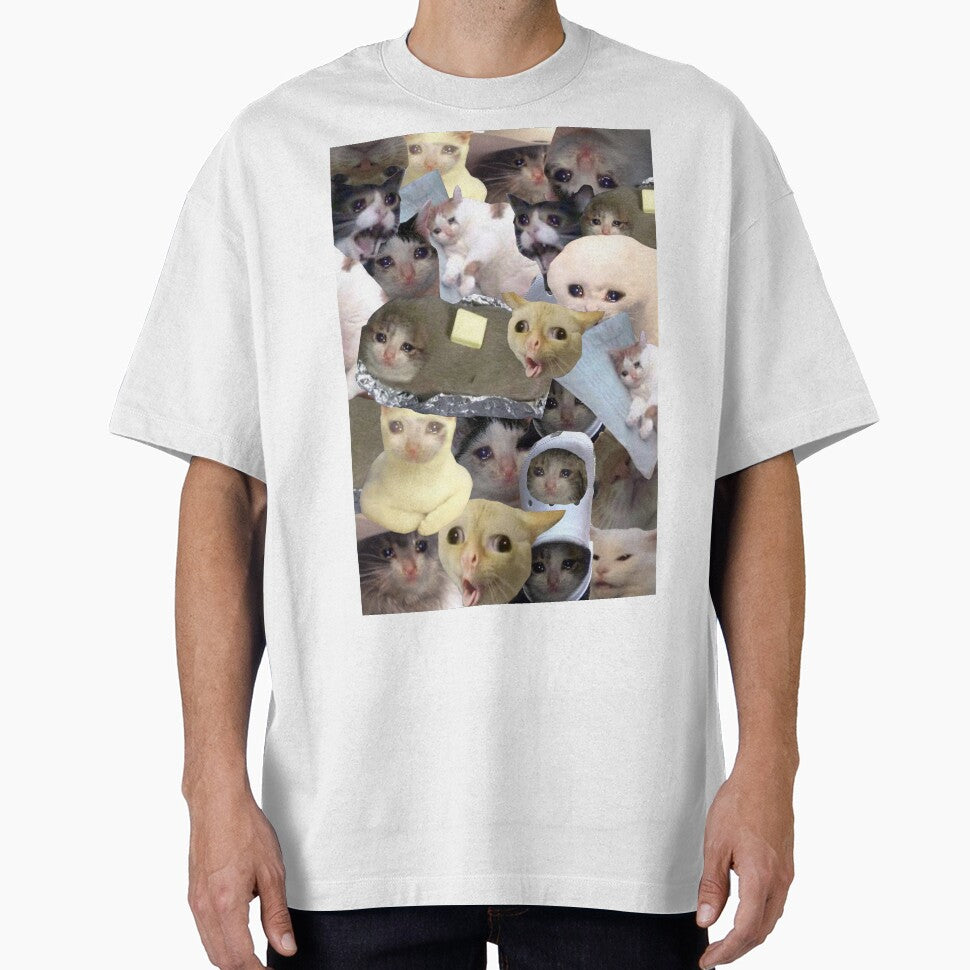 Crying Meme Cats by pixid