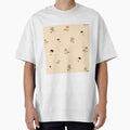 Dahlia hydrangea rose pattern cute a watercolor beige by Yana Mustafina | Boho Soulful Designs