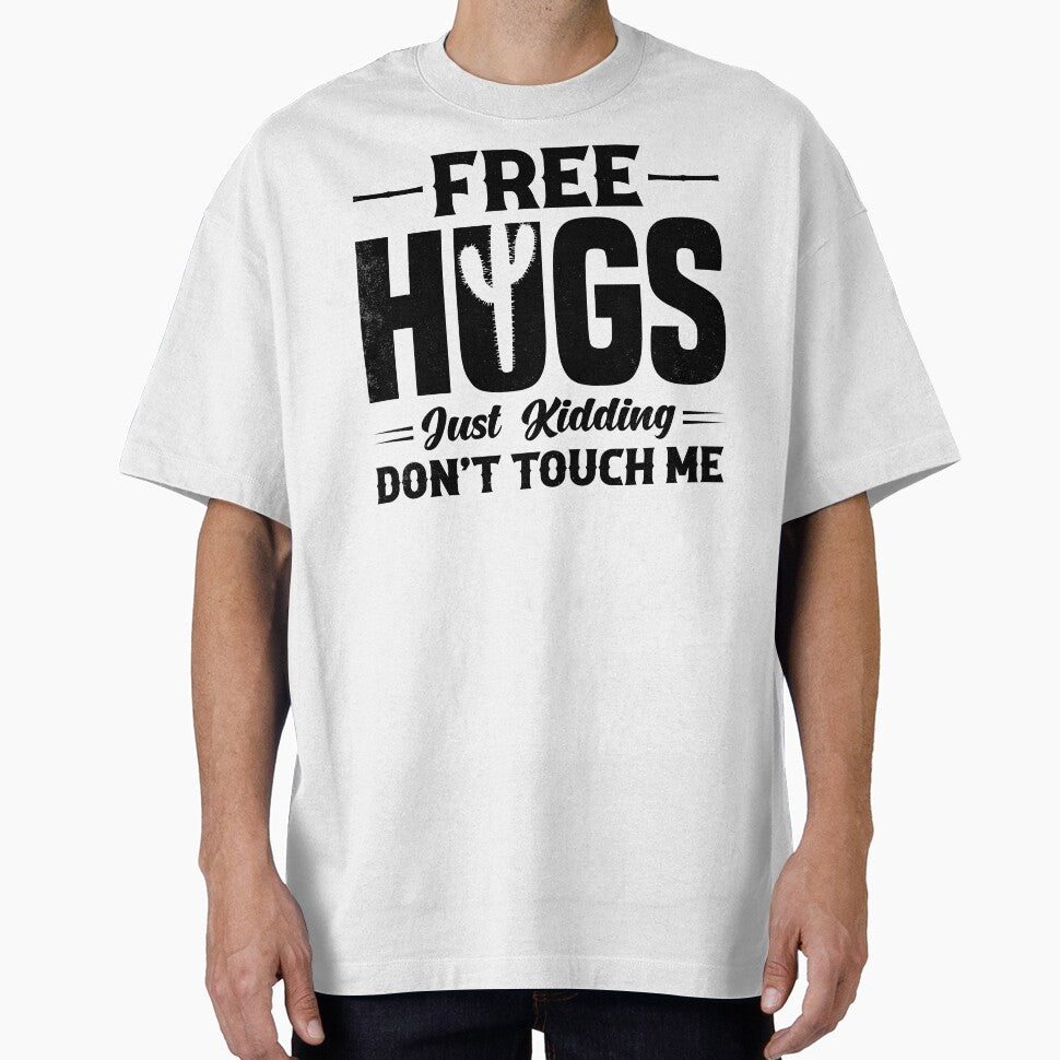 Free Hugs- Just kidding don't touch me by BorczVisuals