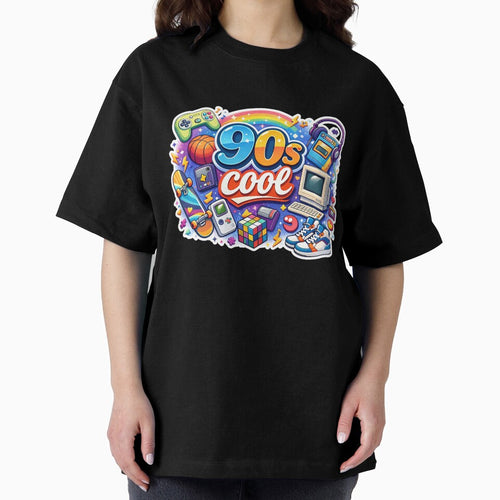 90s Cool Logo with Iconic Retro Objects by GlobalBoom
