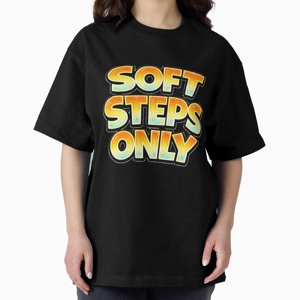 SOFT STEPS ONLY – hand drawn childlike typography by Mac Sketches
