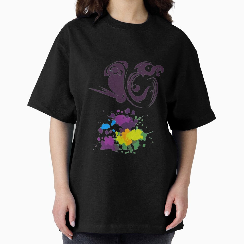 Oversized Graphic Tee by pandk25