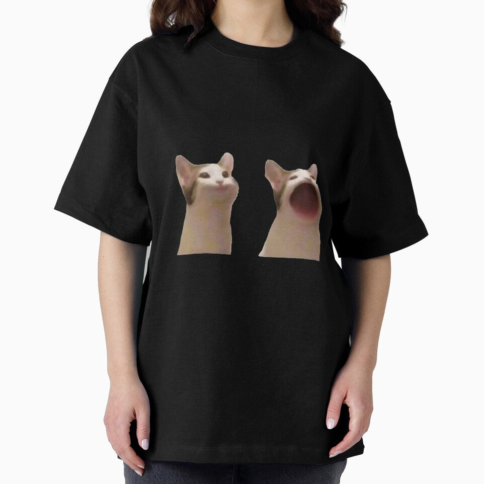 Pop Cat meme, Pop Cat stickers, Pop Cat meme shirt For Mom Dad Kids by yota habi