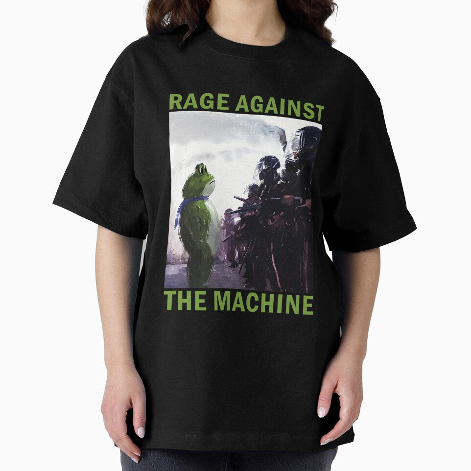 Resist Portland Frog Rage Against The Machine Frog Art by raptokman
