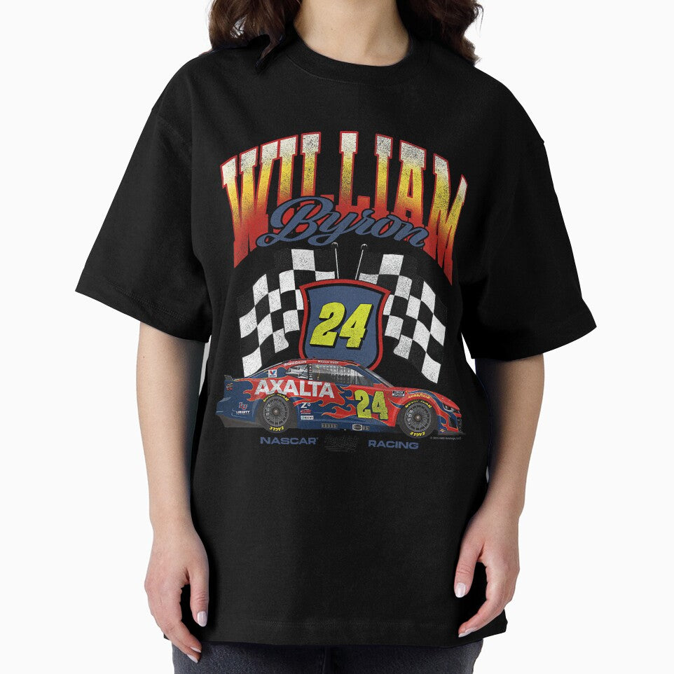 Hendrick Motorsports William Byron 24 Racing Nascar Camaro Premium Tri-Blend by MichelleELawren