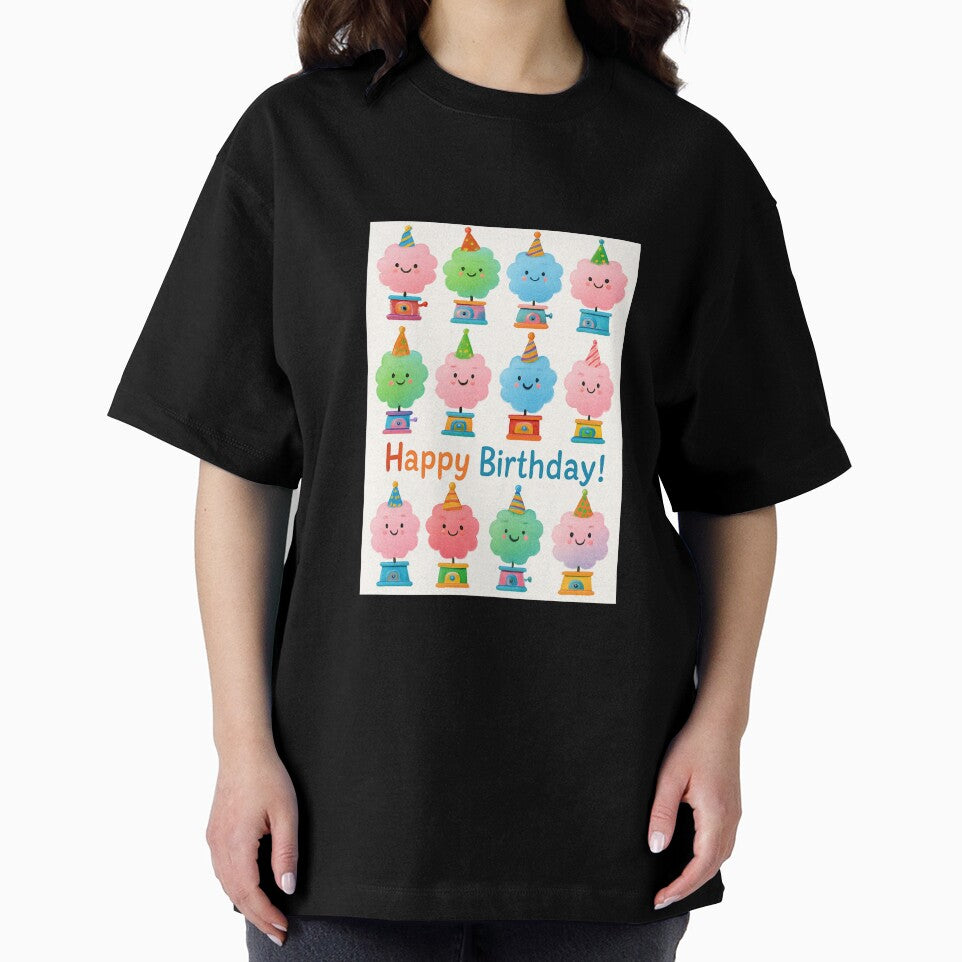 Cotton Candy Party Hat cute happy birthday kawaii gift christmas happy by CheeseBlueprint