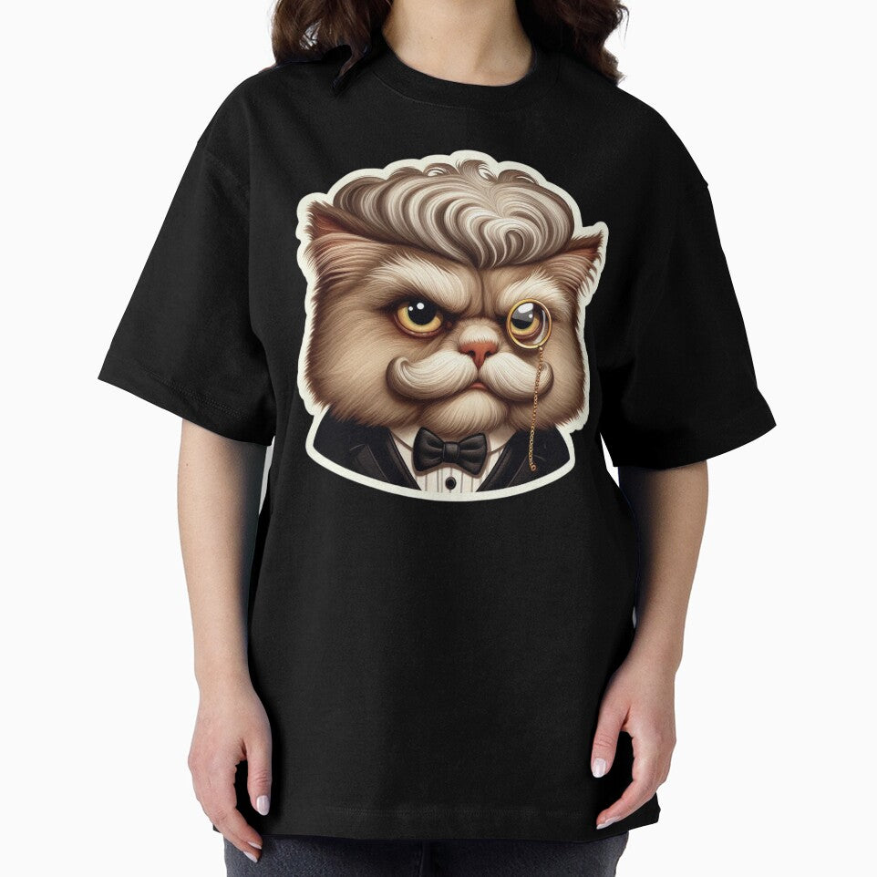 Grumpy Old Cat Dressed Like a Rich CEO Reloaded-Viral Drop 2025 by Imaginarium of Chaos falcon88