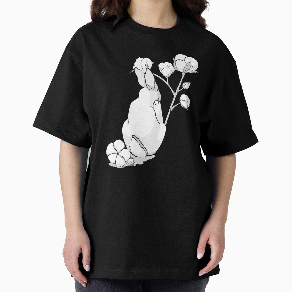 Cottontail Black and White by etchBstudios