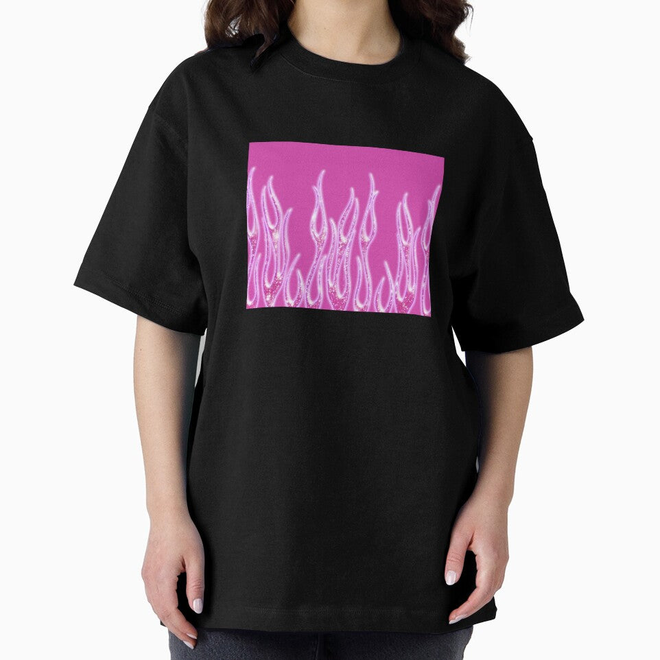 Pink Flames y2k by ind3finite