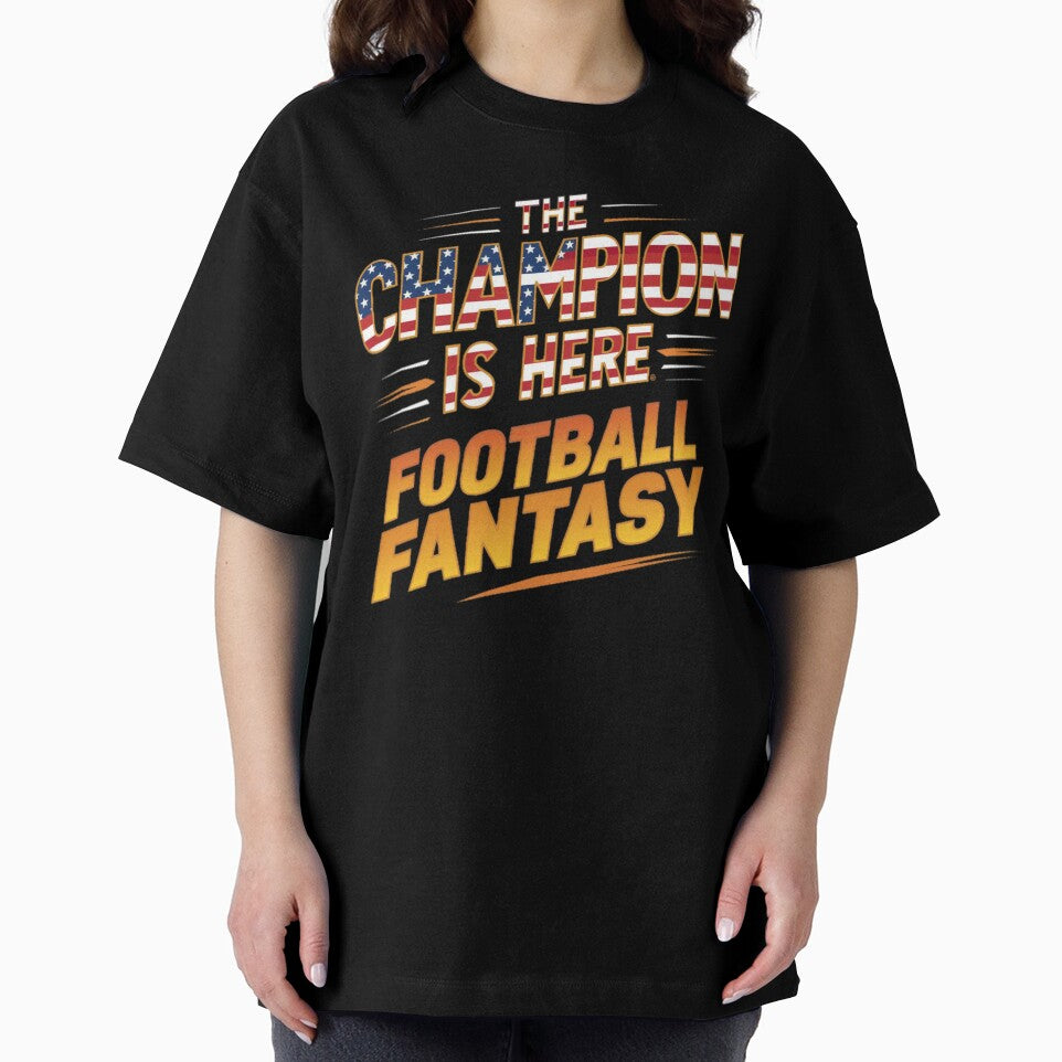 The Champion Is Here USA - Football Fantasy by Dirty-Designs